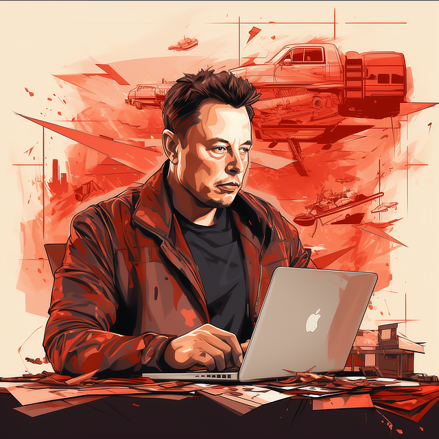 elon musk checking email